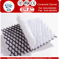 4.0mm Geonet avec géotextile pour filtre et drainage et protection